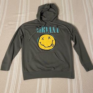 NIRVANA Band Hoodie! LIKE NEW! Front pouch pocket.